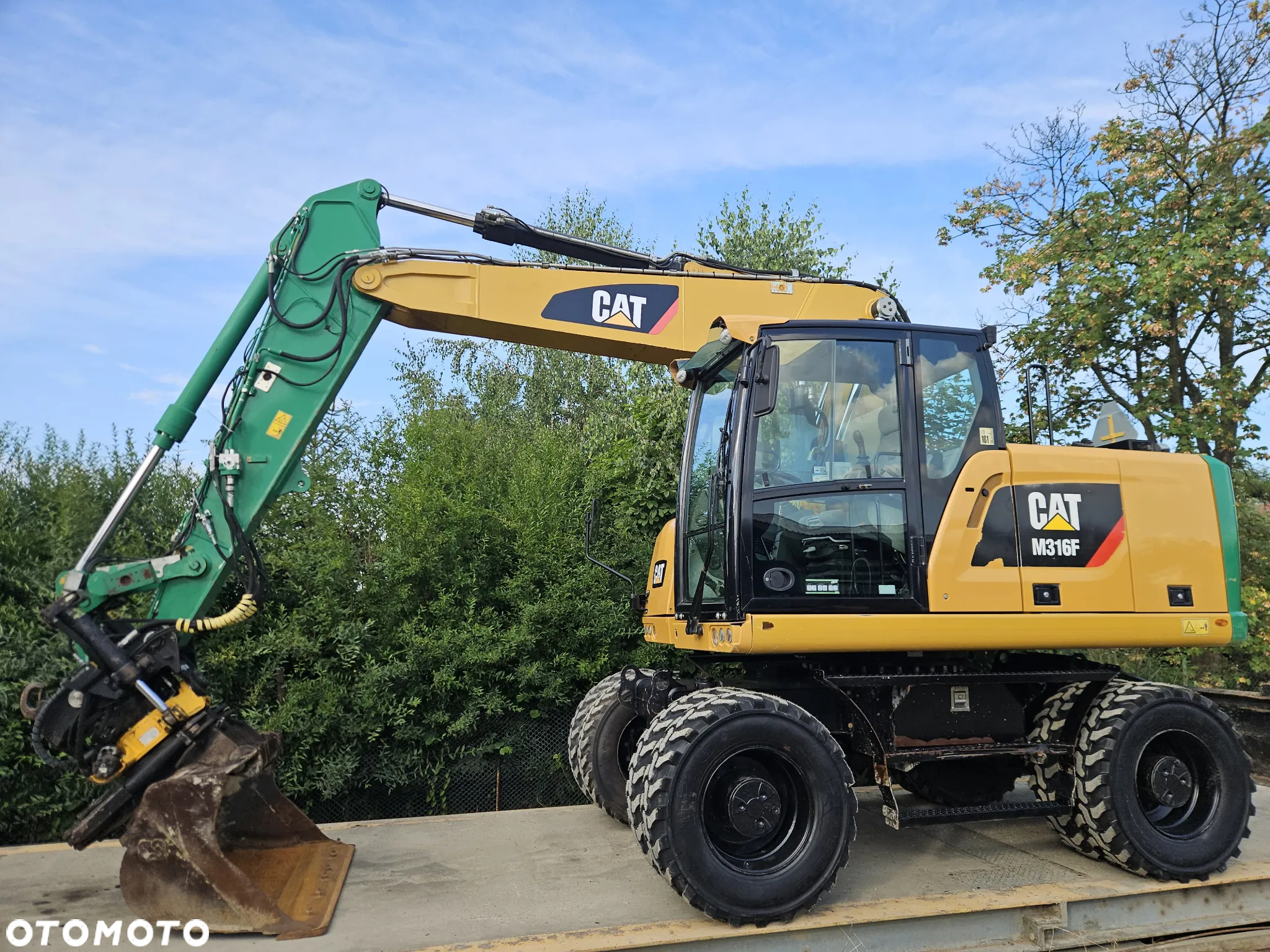 Caterpillar CAT M316F ROTOTILT ENGCON koparka obrotowa kołowa 314, 315 Hitachi Volvo - 5