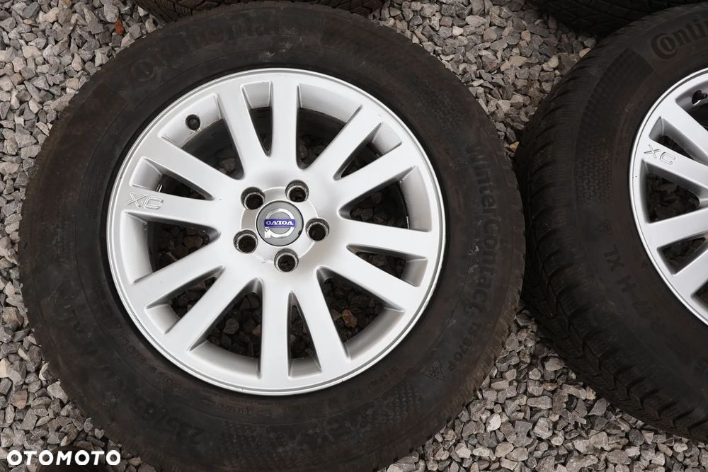 VOLVO XC90 I 03-14R KOŁA ZIMOWE 17" 5X108 OPONY CONTINENTAL 2023R FELGI ALIMINIOWE ORYGINAŁ 235 65 17 - 6