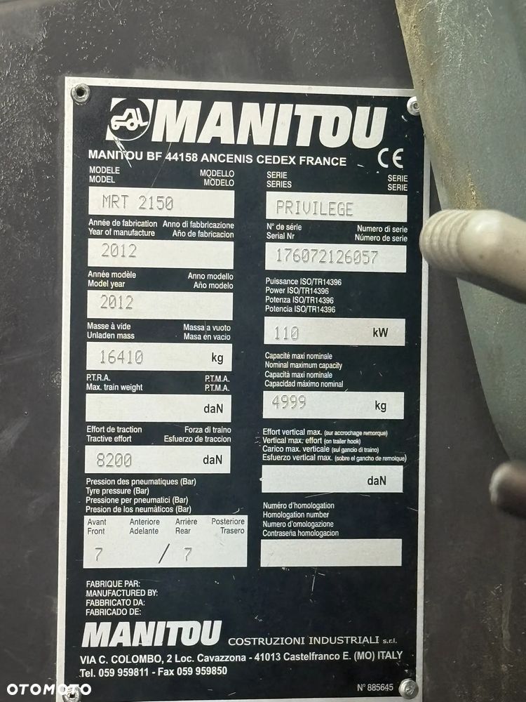 Manitou MRT 2150 - 28