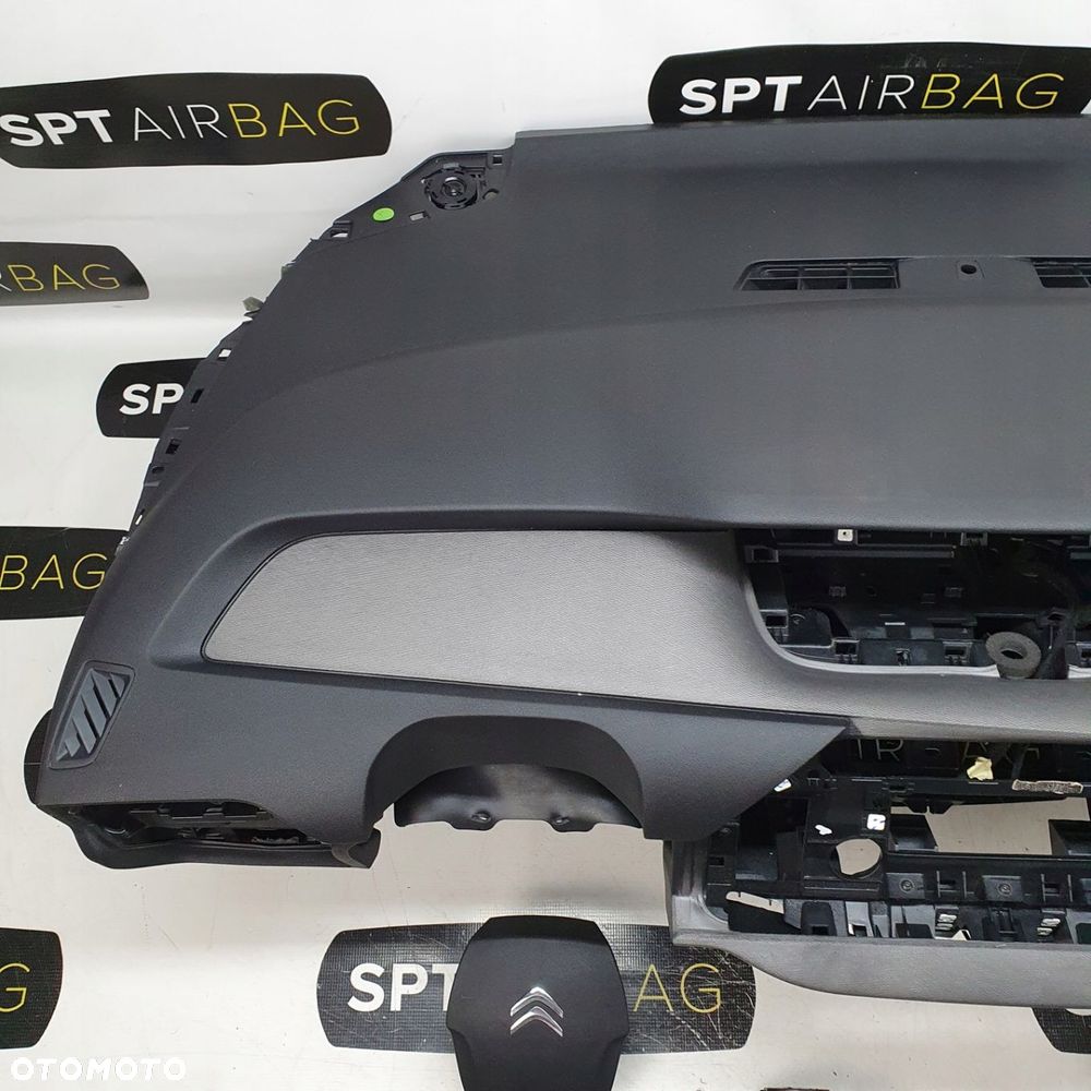 CITROEN C4 PICASSO C4 GRAND PICASSO DESKA ROZDZIELCZA KONSOLA KOKPIT PULPIT PODUSZKI AIRBAG AIR BAG PASY KIT SET - 2