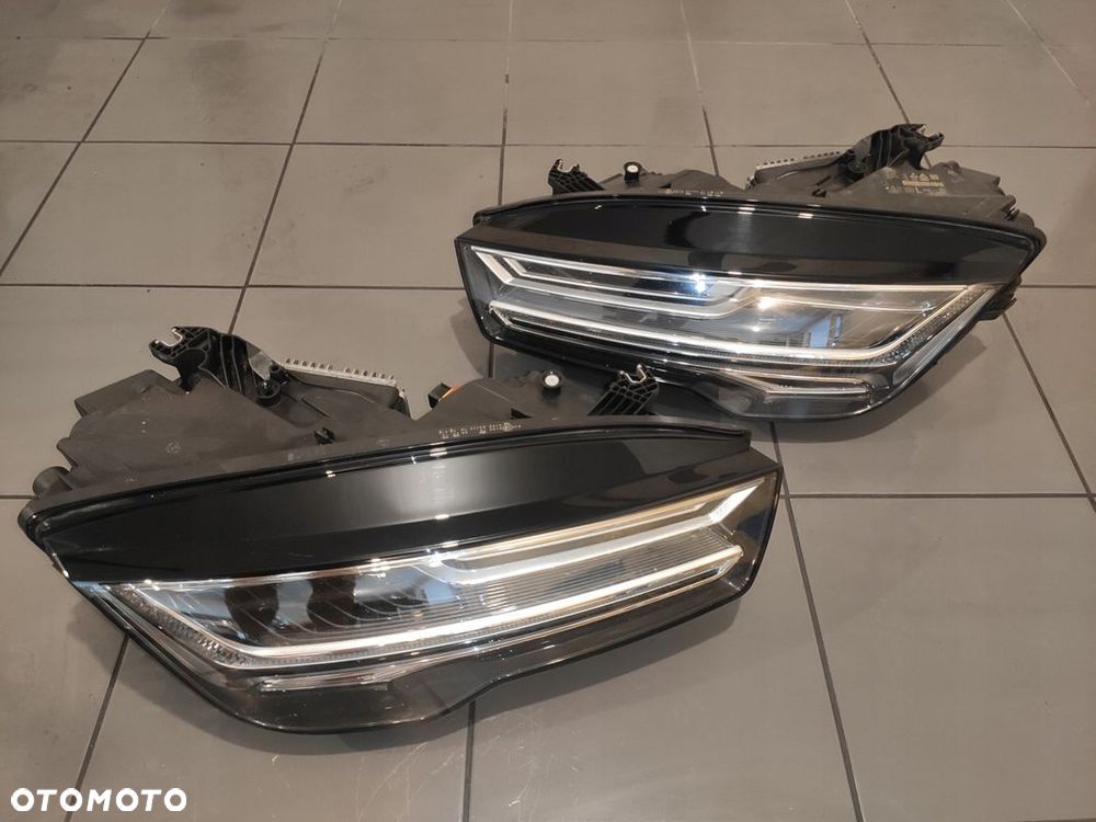 AUDI A7 4G8 LIFT LAMPY PRZÓD FULL LED MATRIX KOMPLETNE LEWA PRAWA ORYGINAŁ - 4