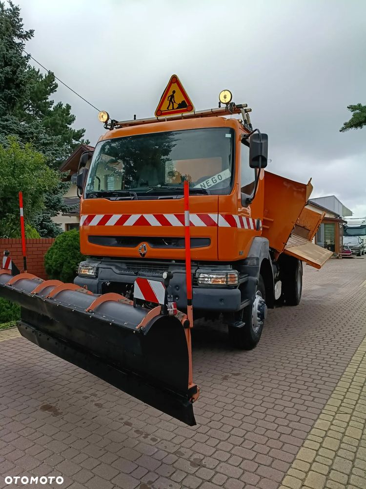 Renault KERAX 370 DCI 4x4 Wywrotka Bordmatic x 2 zimowe utrzymanie - 1