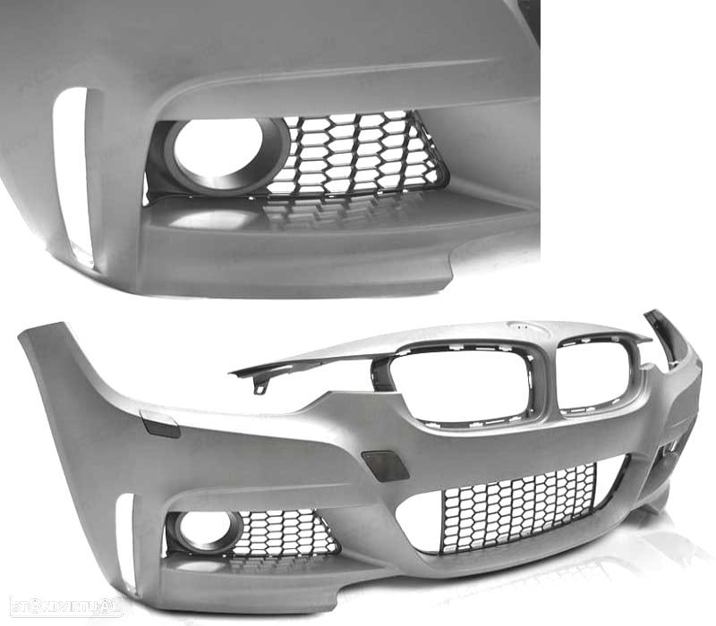 PARA-CHOQUES FRONTAL BMW F30 F31 11-15 LOOK M - 3