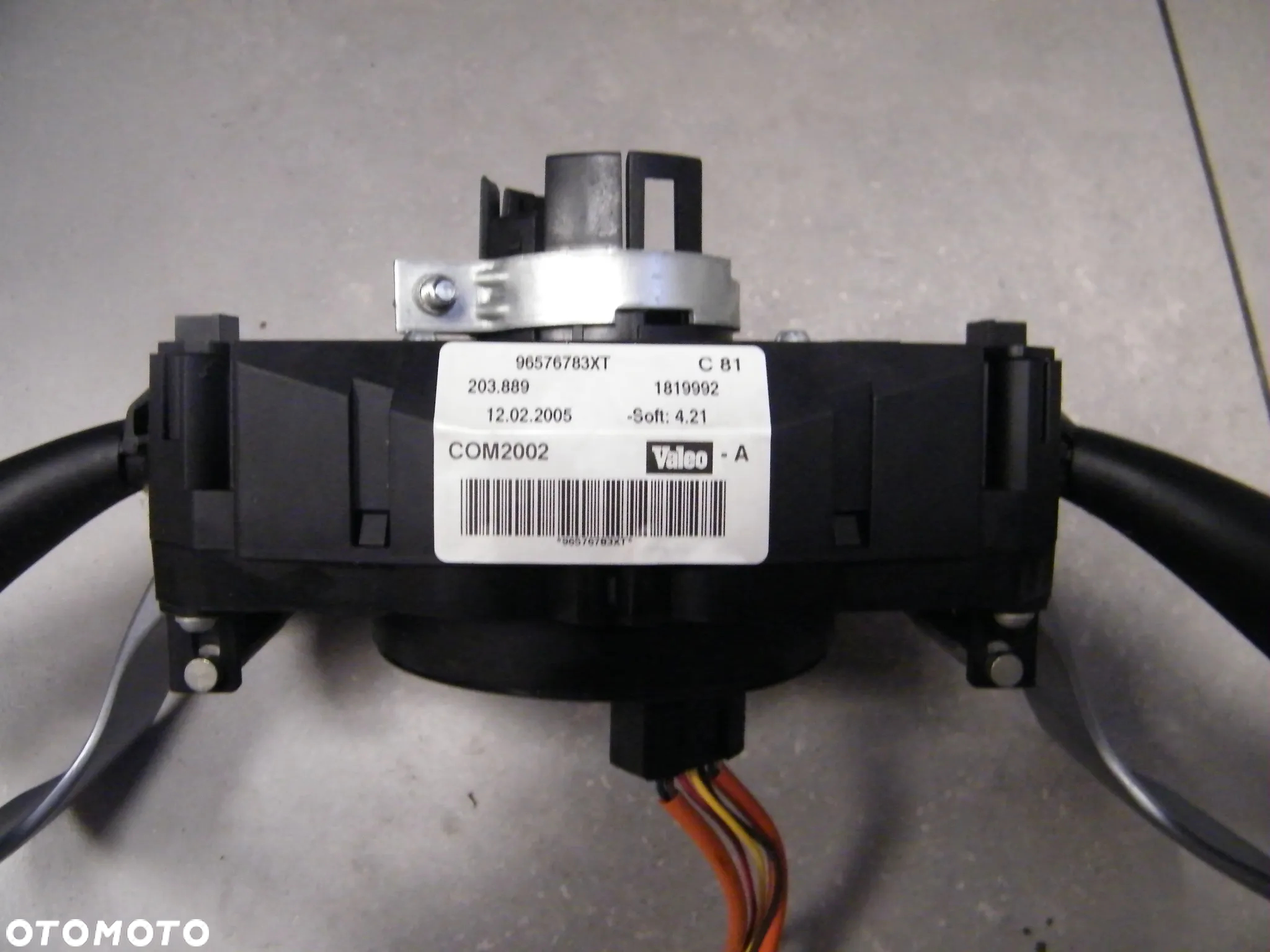 Przełącznik zespolony manetka pająk Valeo 96576783XT Citroen C3 automat - 5