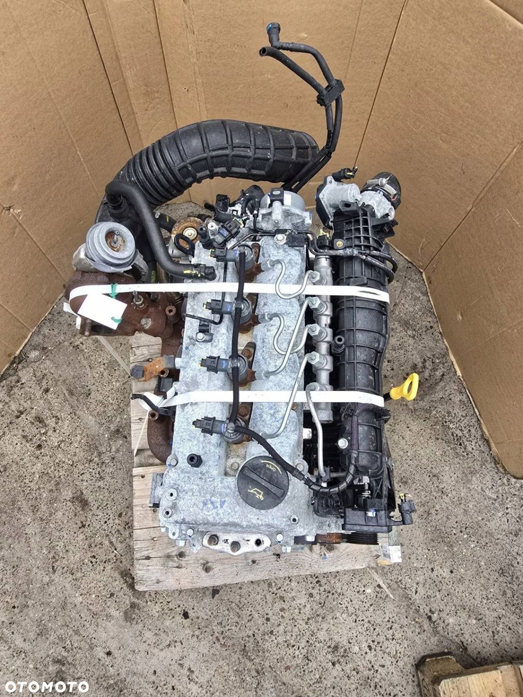 SILNIK KOMPLETNY HYUNDAI KIA 1.6 CRDi D4FB NR MAG 8028D - 2