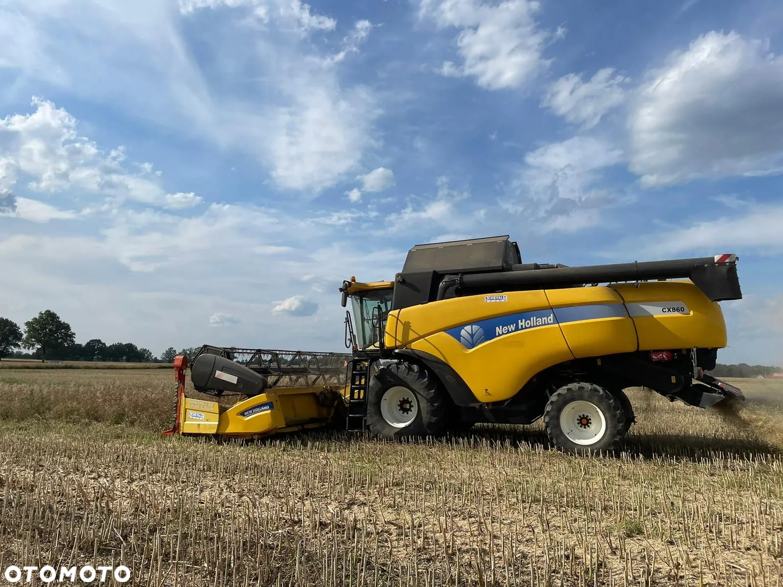 New Holland New Holland CX 860 SL heder 7,3m wozek stol rzepak - 3