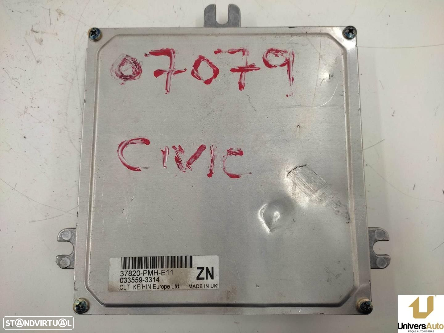 CENTRALINA MOTOR UCE HONDA CIVIC VII HATCHBACK 2003 -37820PMHE11 - 4