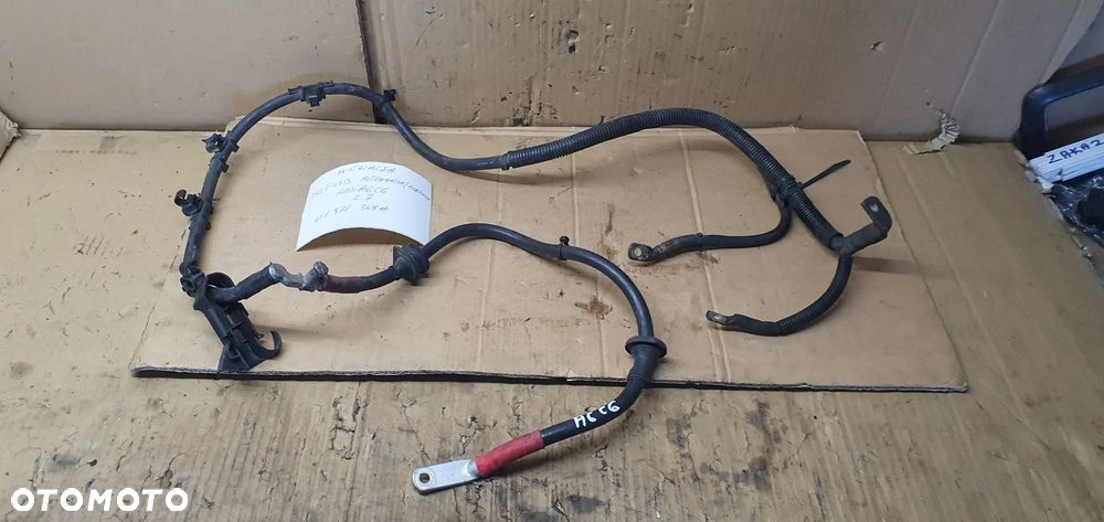 Kabel plusowy alternatora rozrusznika przewód Audi A6 C6 2.7 TDI 4F1971349A - 7