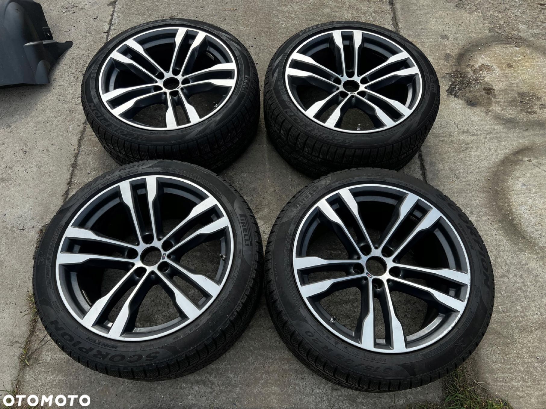 KOŁA FELGI OPONY ZIMOWE BMW X5 F15 X6 F16 275/40 R20 315/35 R20 M-PAKIET - 1