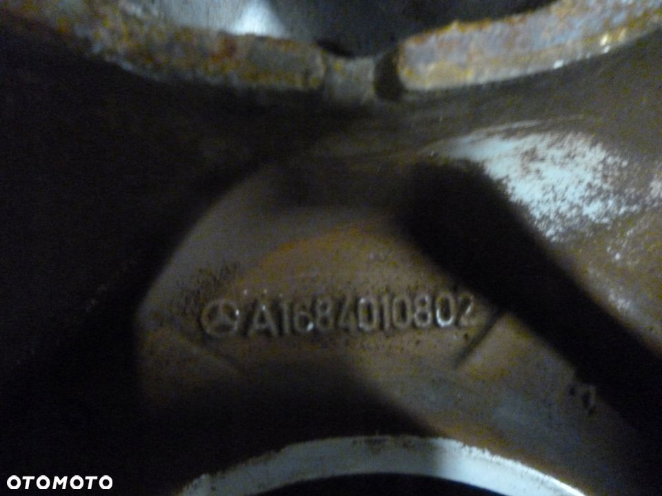 KOMPLET KÓŁ MERCEDES AMG W168 A1684010802 - 8