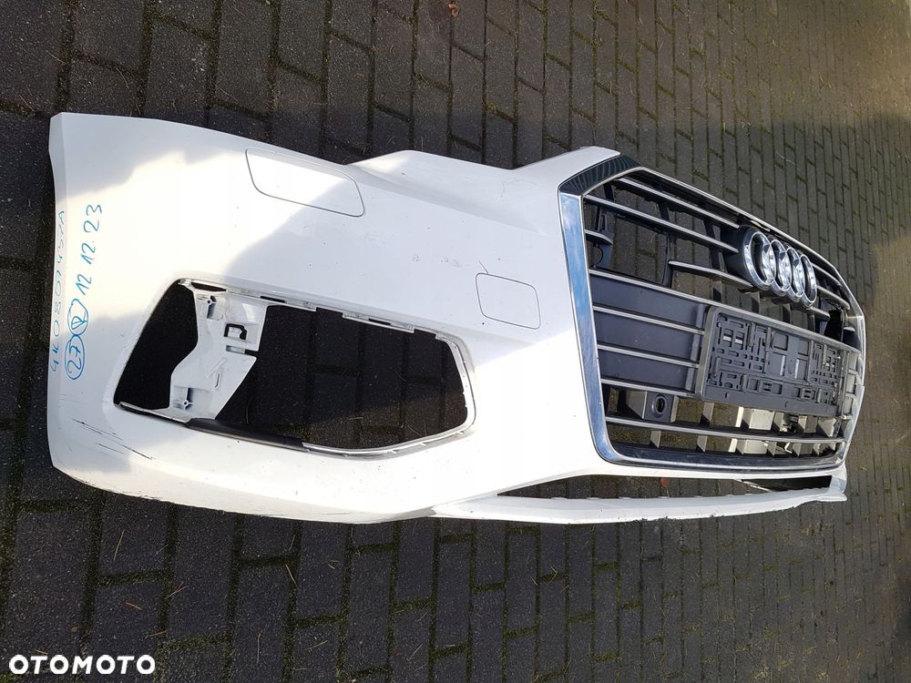 audi a6 c8 18-22 zderzak przód grill 4k0807437a - 2