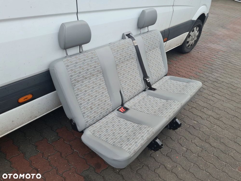 VW T5 LIFT fotel trójka ławka tył 3rząd PALACE - 2
