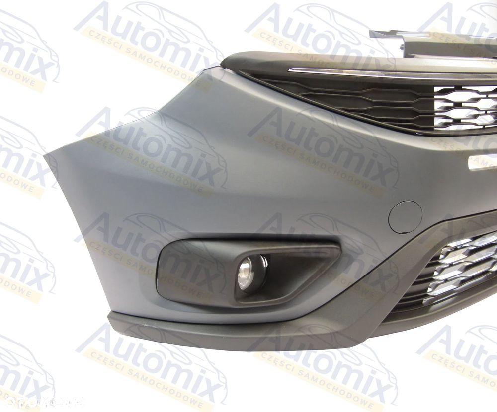 Zderzak przedni Fiat Doblo 15 - 24 + Atrapa + kratki + halogeny Komplet ! - 8