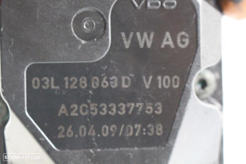 Borboleta De Admissão Volkswagen Golf Vi (5K1)  03L128063d / A2c533377 - 8
