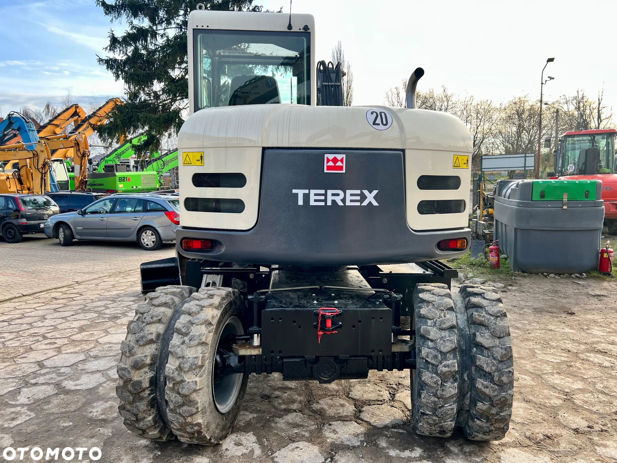 Terex koparka kołowa TW70 3 ŁYŻki + widły, Rototilt, 5000mtg - 6