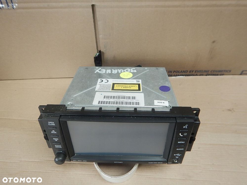 radio nawigacja chrysler voyager v jeep dodge journey p05064248aj europa - 2