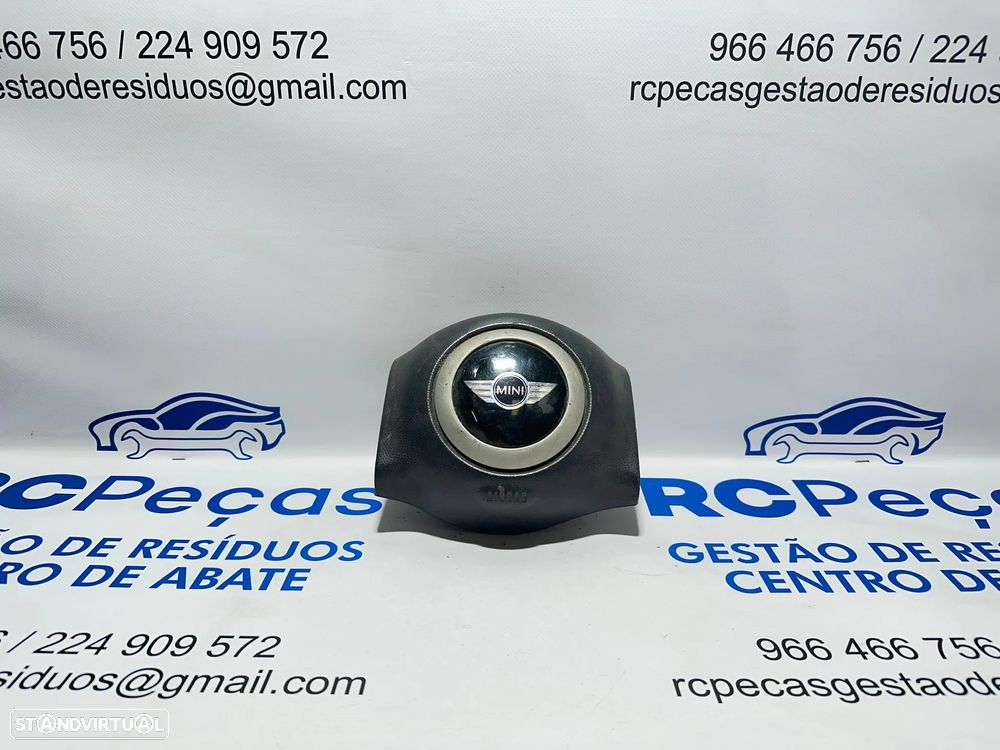 .Airbag Volante 2 Braços BMW Mini Cooper One S D R50 R52 Cabrio R53 6760366 2001 - 2007 - 1