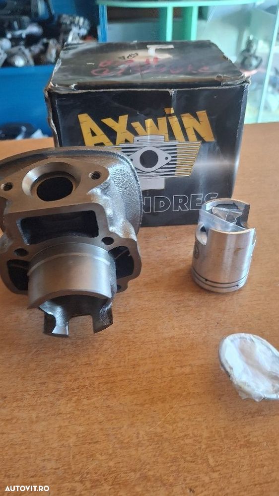 Kit cilindru piston  Scuter piaggio 50cc(răcire apa) - 6