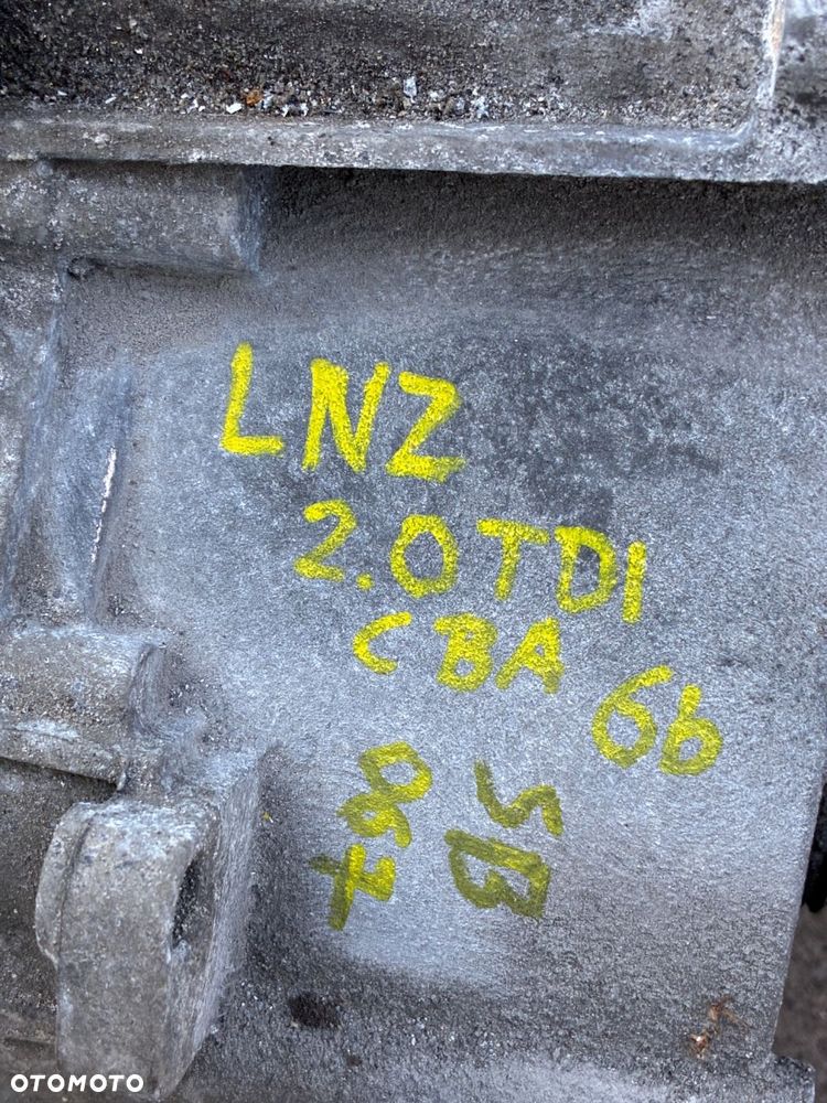 VW LNZ 2.0TDI CBA 287KM TYŚ SKRZYNIA BIEGÓW 6 BIEGÓW MANUAL - 2
