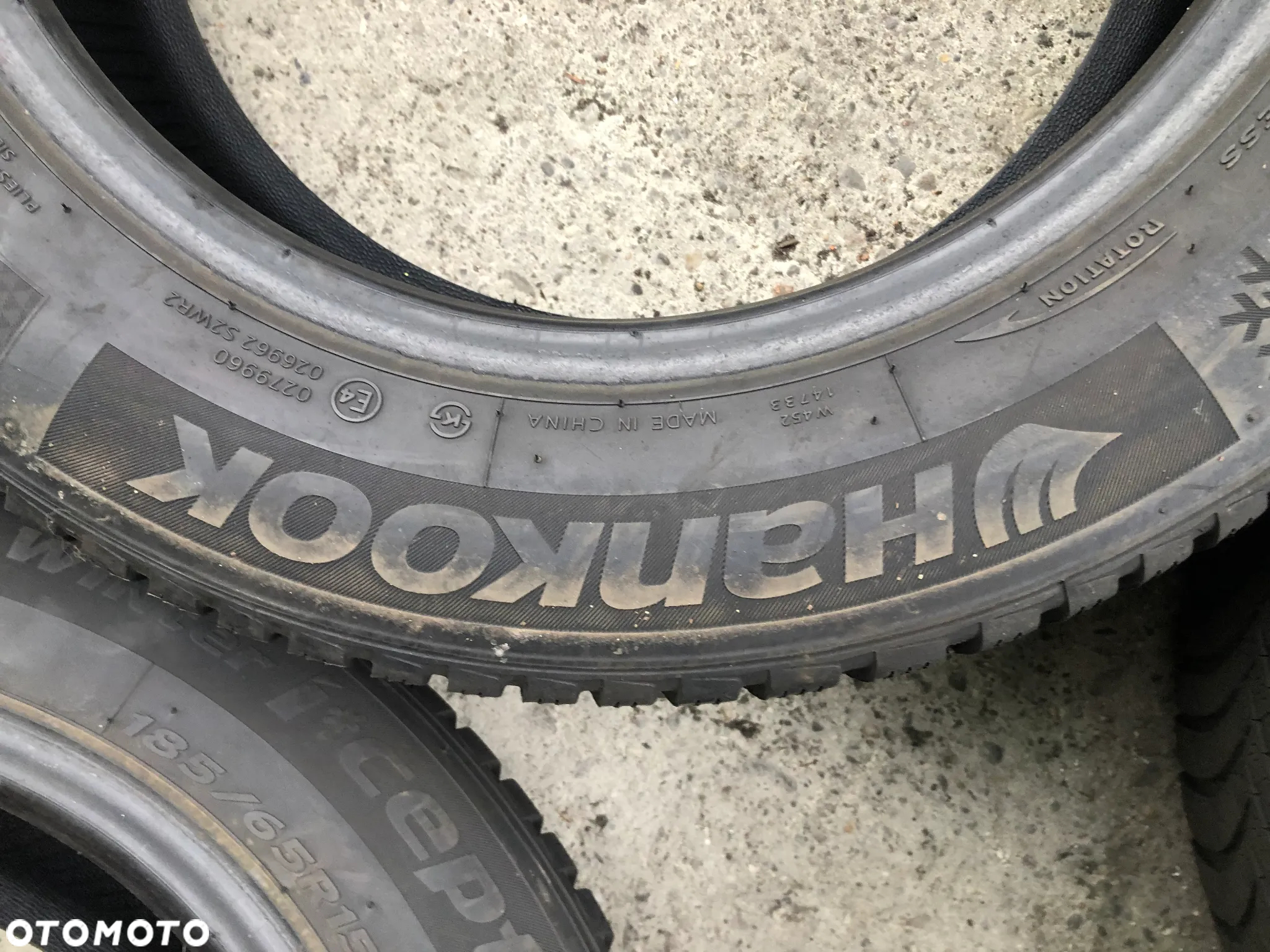 Opony Zimowe 185/65 R15 88T Bieżnik 7MM i 5 MM 2021r Hankook Winter i*cept RS2 Komplet - Gwarancja Wysyłka Montaż - 6