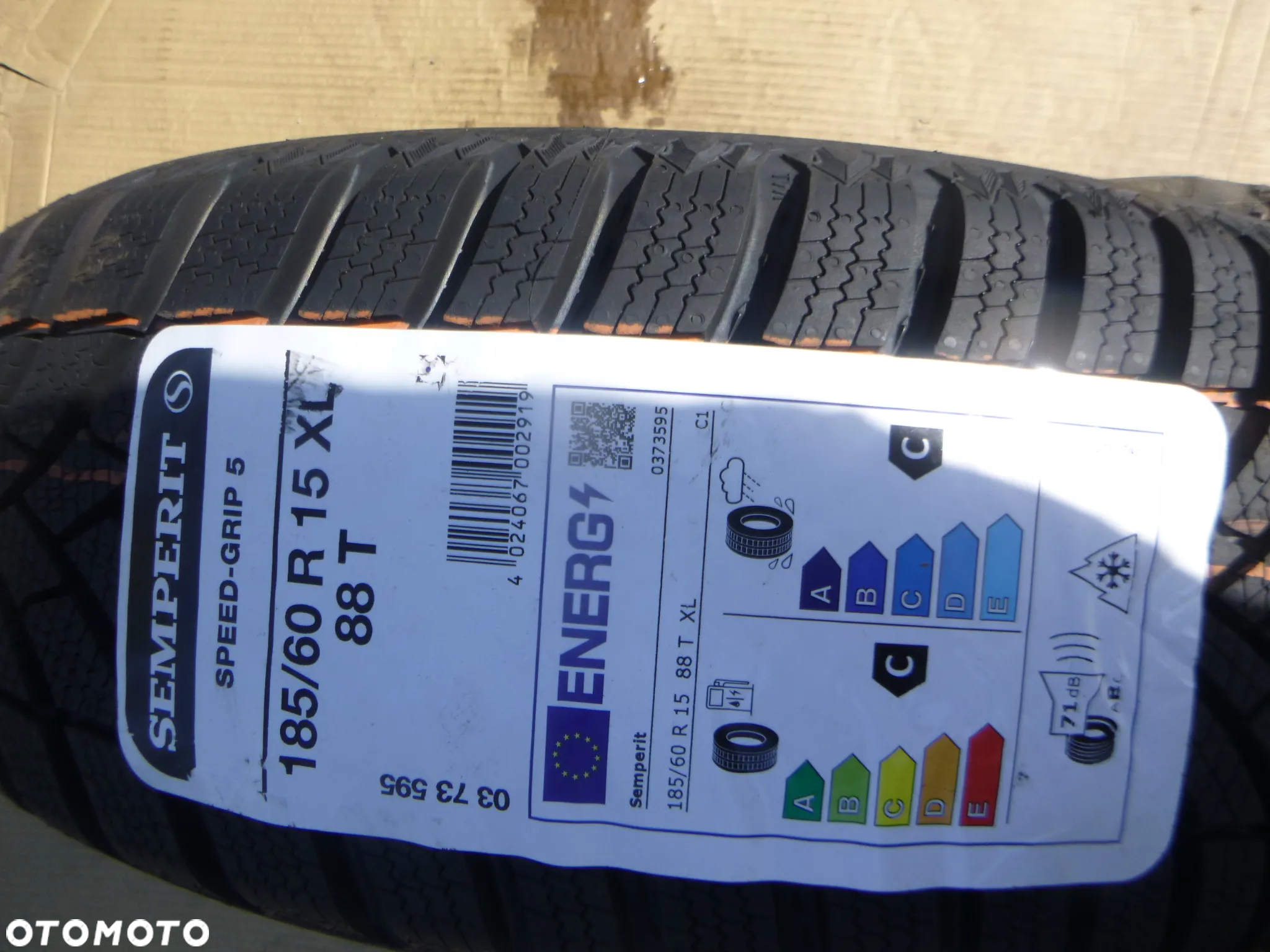 nowa opona zimowa semperit speed-grip 5 185/60 R15 88T - 2