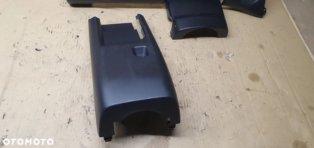 Osłona obudowa kolumny kierowniczej deski konsoli VW Passat B6 3C0858625A 3C1857200H - 4