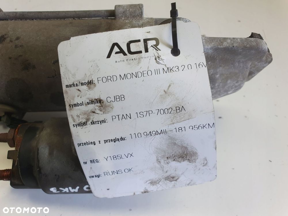 ROZRUSZNIK Ford Mondeo MK3 2.0 16V ROZRUSZNIK 1S7U-11000-AB - 7
