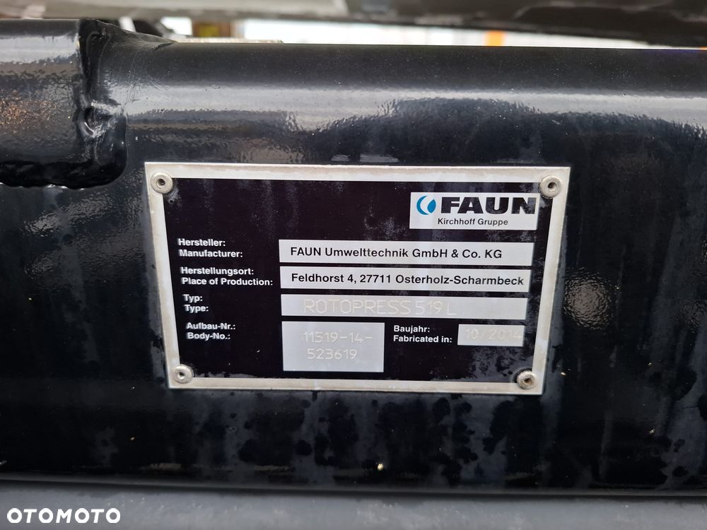 Mercedes-Benz ECONIC 2630 EURO 6 ROTOPRESS FAUN 519 z DE - 14