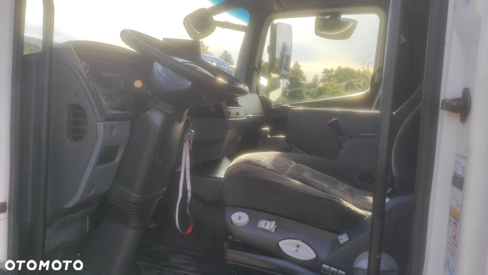 Mercedes-Benz ATEGO 1524L MOTOR 6374 L POD LAWETA BECZKA WYWROT SKRZYNIA KONTENER - 7