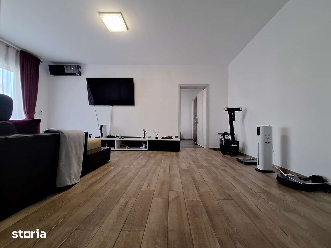 Apartament 3 camere-bloc nou-etaj 1-65 mp+balcon 10 mp+loc de parcare — fotografia 3