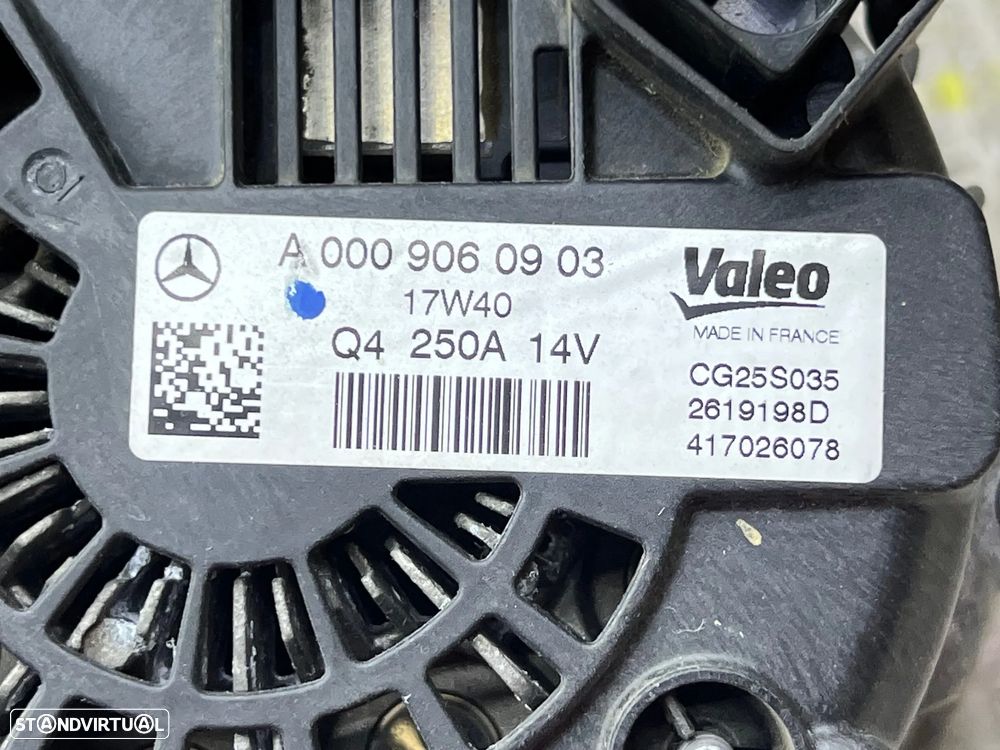 Alternador MERCEDES-BENZ GLE (W166) 350 d 4-matic Ref. 9060903 - NO. 50309 - 4
