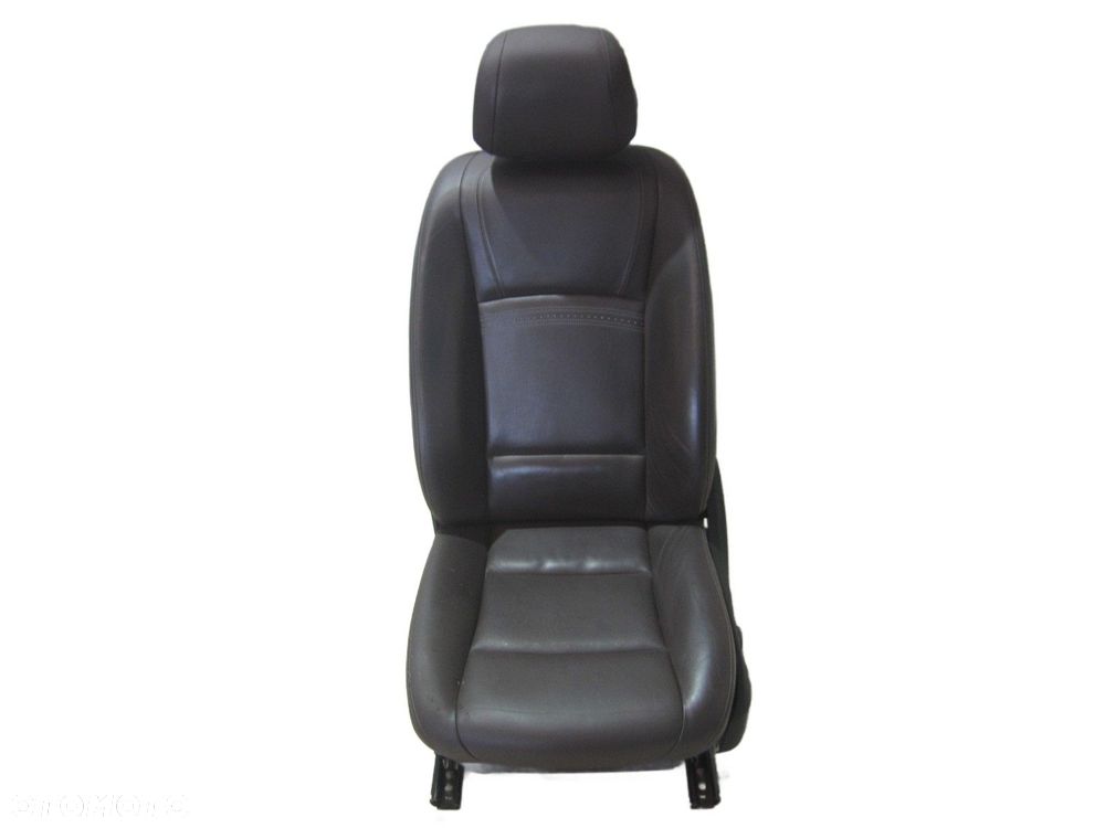 BMW 5 F10 FOTELE FOTEL LEWY KIEROWCY BRĄZOWY BRĄZ MOKKA 52107310120 SKÓRA - 1