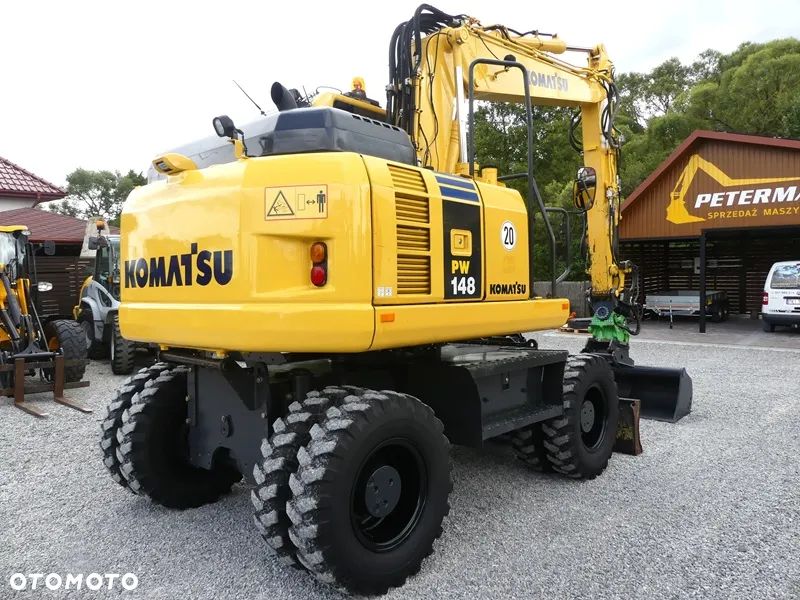 Komatsu PW148 ROTOTILT / Sprowadzona / Super Stan / - 3