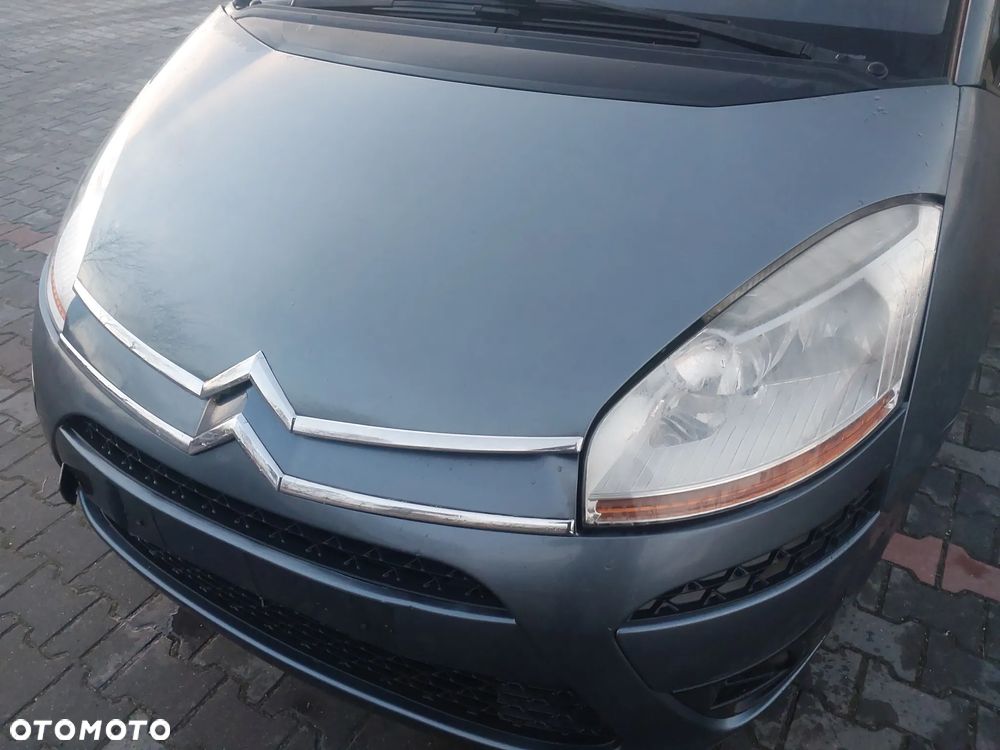 Przód KOMPLETNY Citroen C4 Picasso I 1 06-13 kolor EZWD pas przedni maska zderzak lampa lampy EU EUROPA błotnik 2x pas przedni wzmocnienie czołowe osłona atrapa halogen Komplet do założenia bez malowania - 6