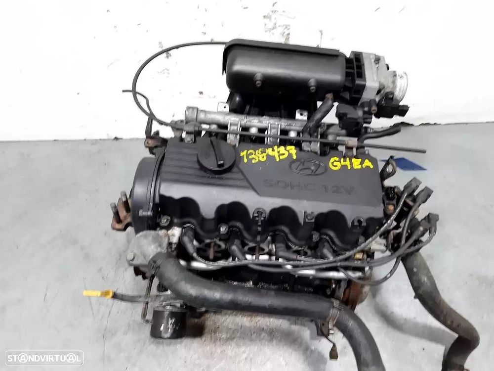 MOTOR COMPLETO HYUNDAI ACCENT II 2001 -G4EA - 2