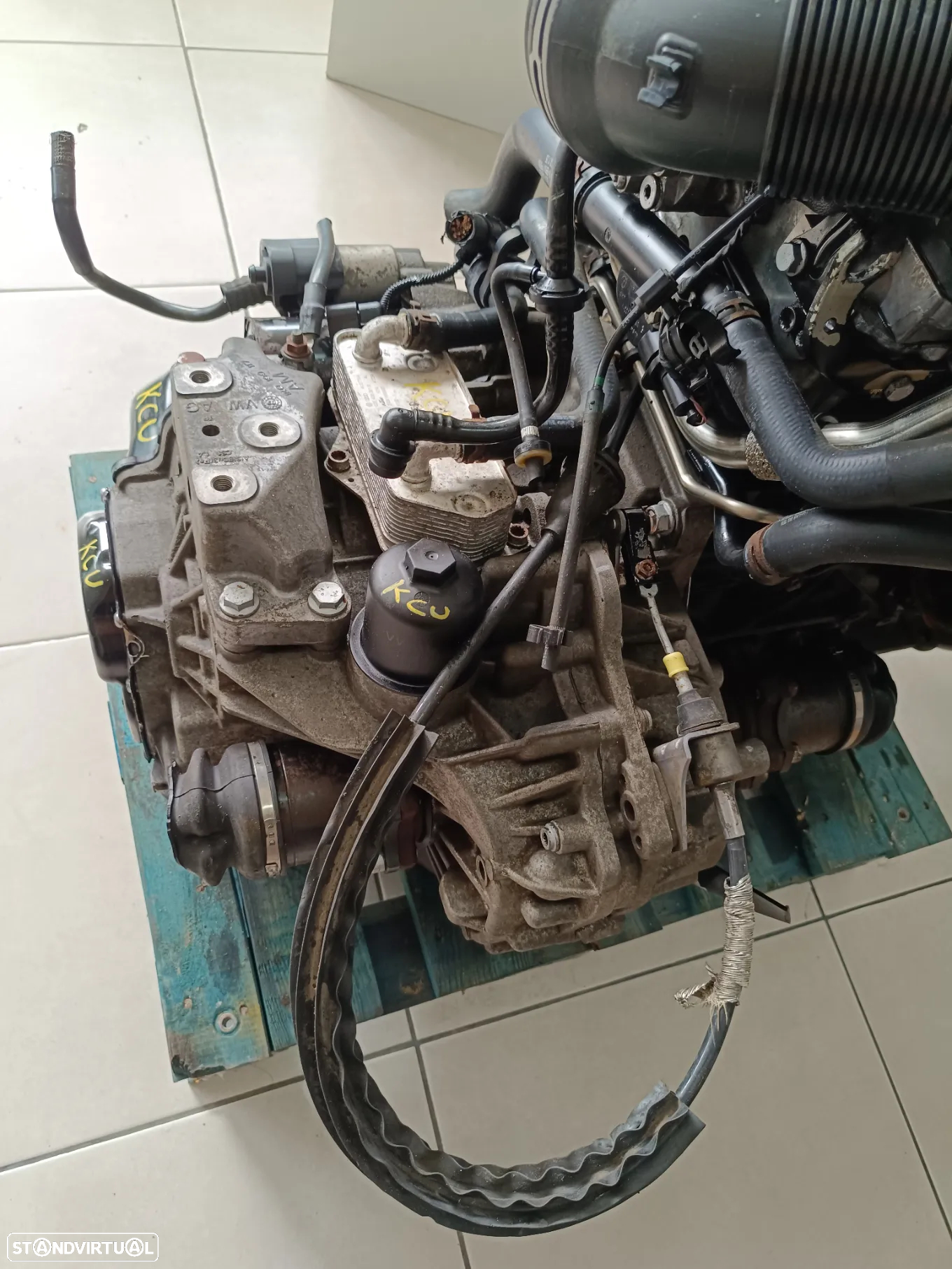 Motor vw passat 2.0TDI 140cv BKP caixa automatica DSG KC - 9