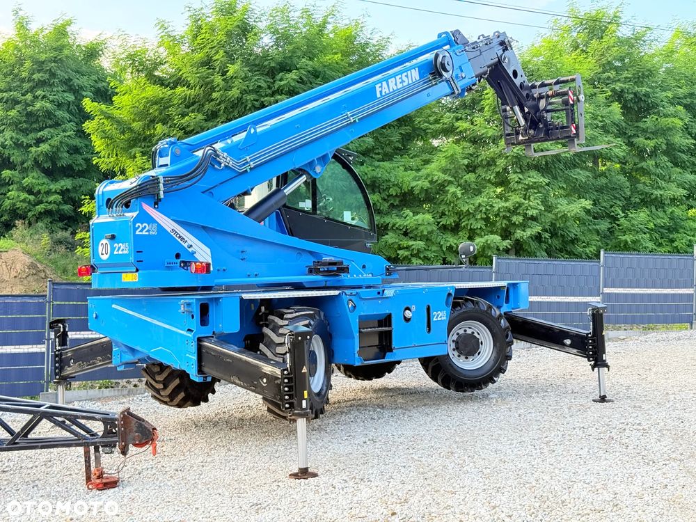 Faresin * Ładowarka Teleskopowa * Faresin 2245 evo Storm * Jak Nowa Tylko 280 MTH Obrotowa * 22m * 4.5 Tony * UDT * Manitou  * - 30