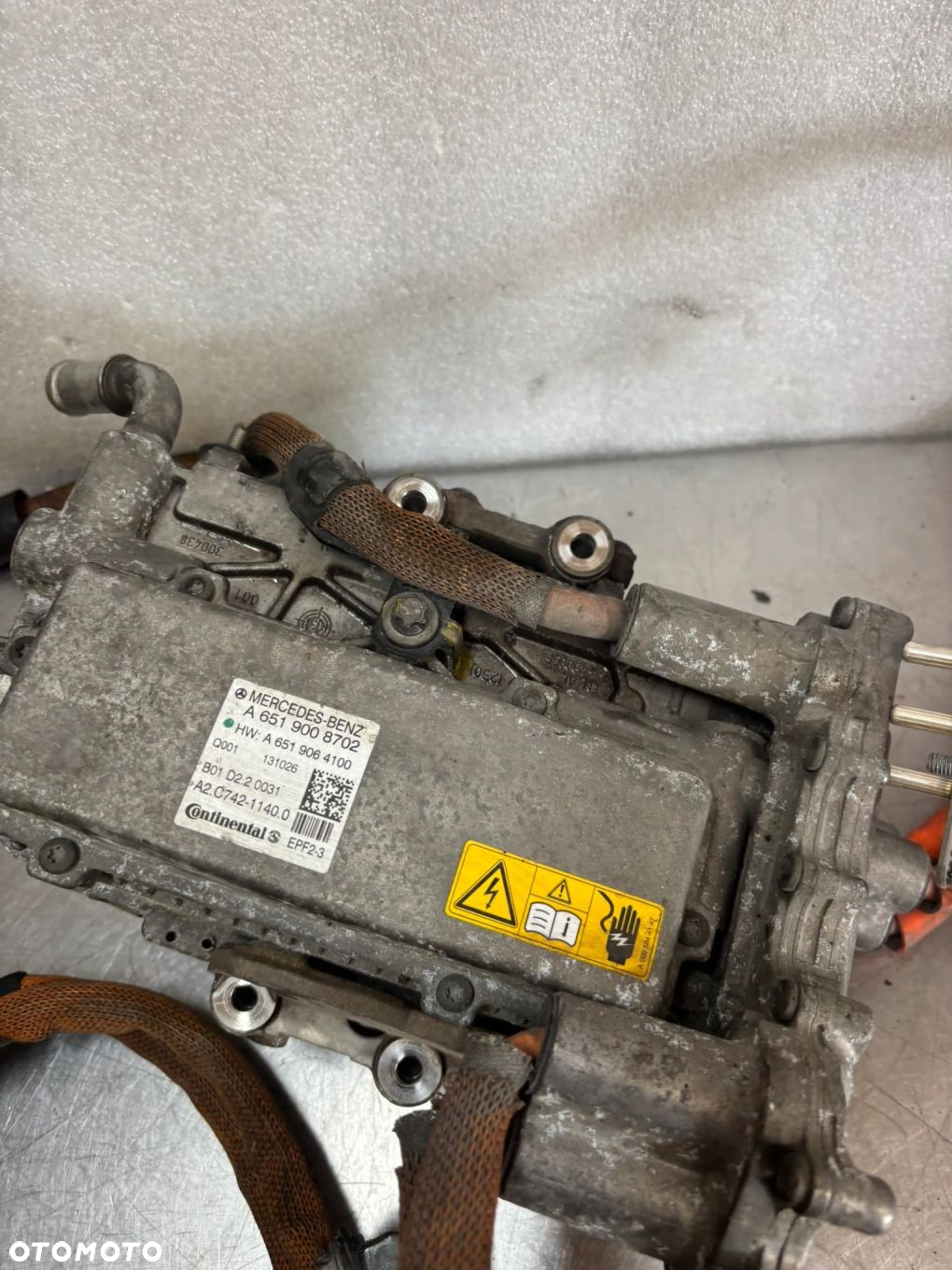 MODUL STEROWNIK NAPEDU INWERTER MERCEDES W212 FL LIFT 2.2 CDI HYBRYDA - 7