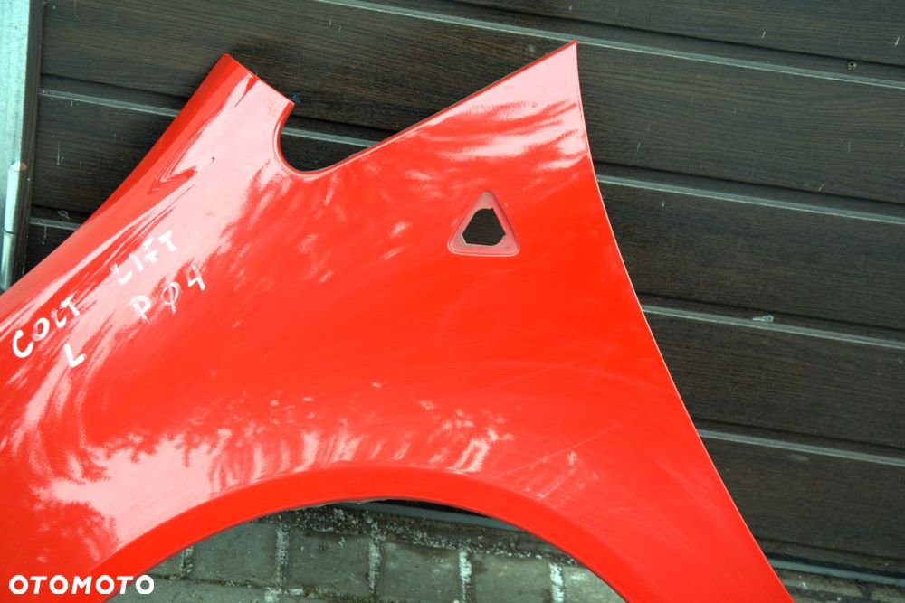 Mitsubishi COLT 6 VI LIFT 08-12 BŁOTNIK LEWY przód przedni P04 Wysyłka bez korozji - 3