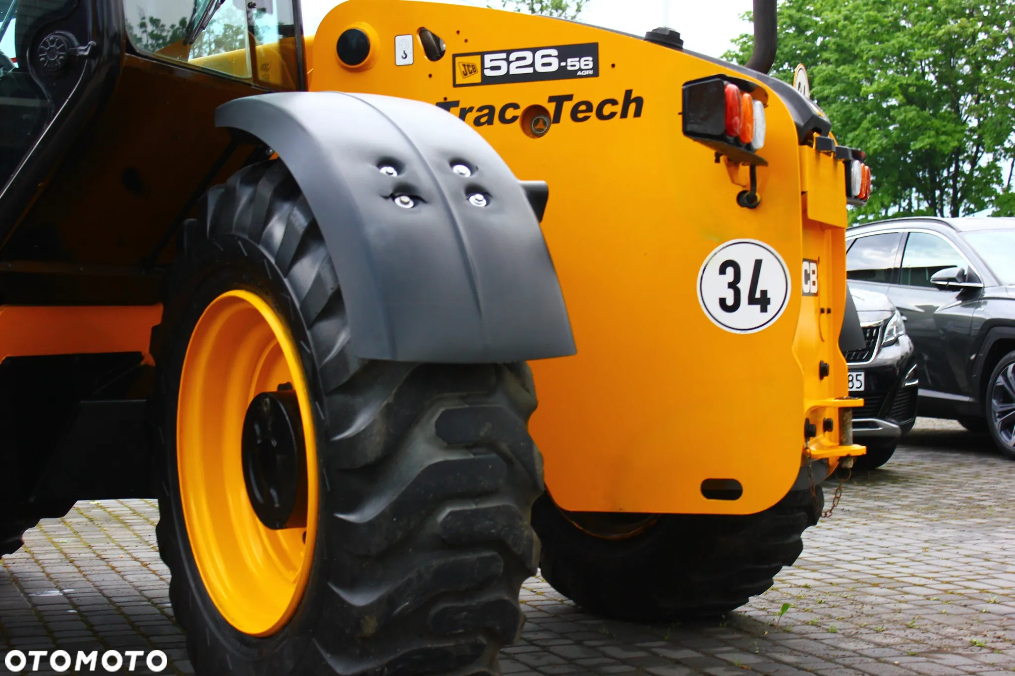 JCB ŁADOWARKA TELESKOPOWA JCB 526-56 AGRI  3 TRYBY SKRĘTNE JOYSTICK SILNIK 4.4L 4X4 - 6