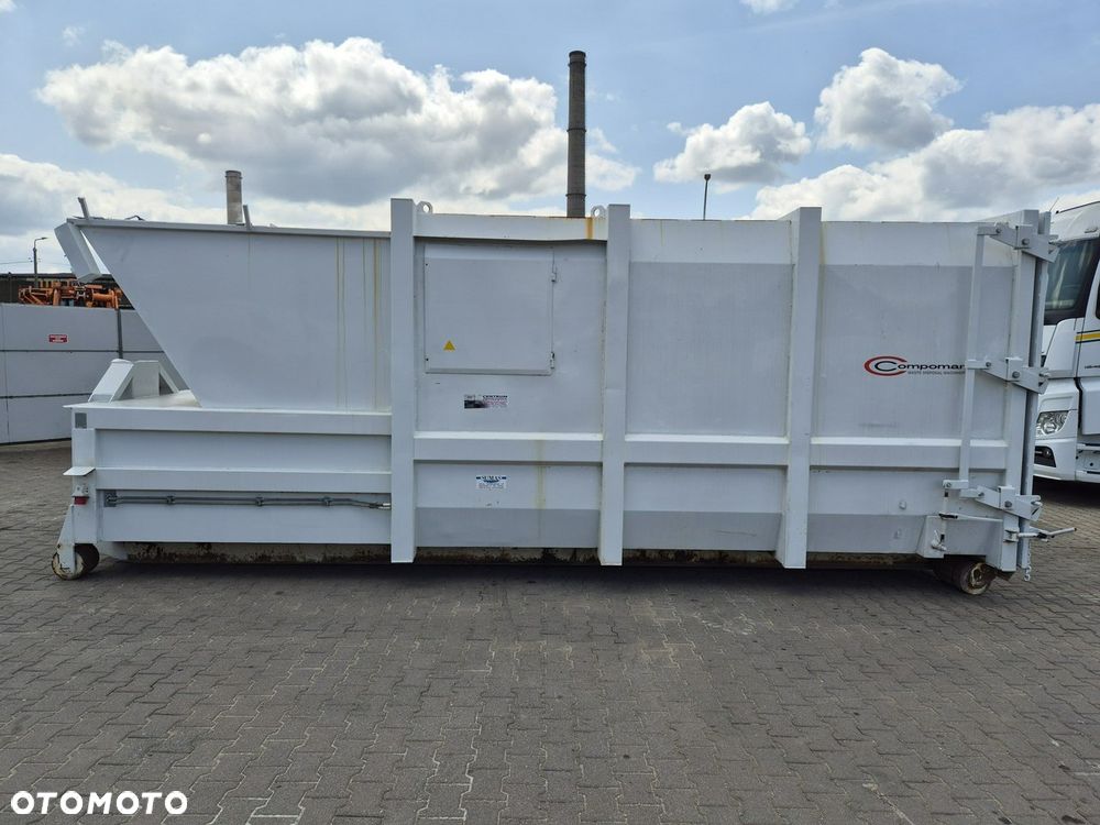 Prasokontener - COMPOMAN K1812/20 - Jak NOWY - Odpady - TOP! - 12
