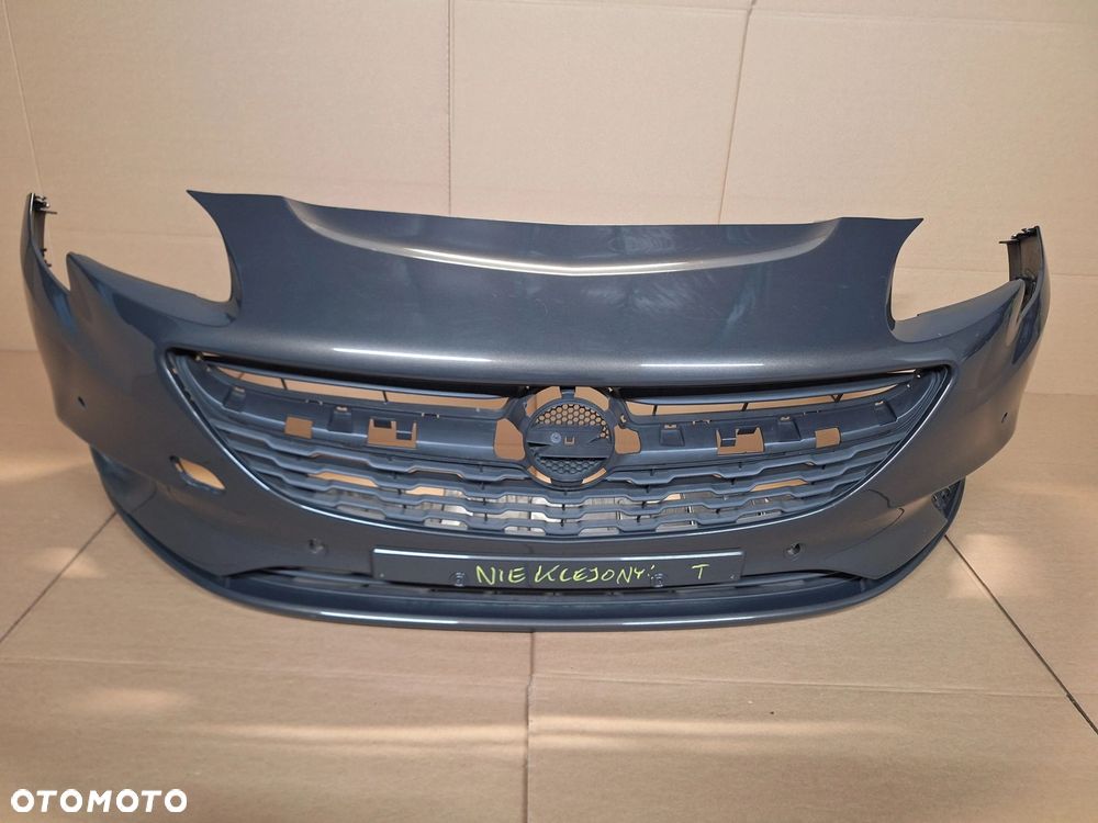 OPEL CORSA E 14- NIE KLEJONY! ZDERZAK PRZÓD PRZEDNI ORYG. GM 39003567 WYSYŁKA 24H - 2