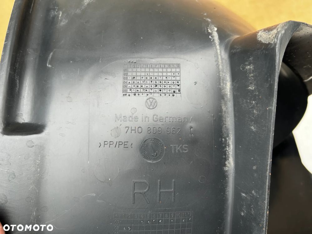 VOLKSWAGEN 7H0809962 TRANSPORTER T5 LIFT T6 MULITIVAN NADKOLE PRZÓD PRZEDNIE PRAWE - 2