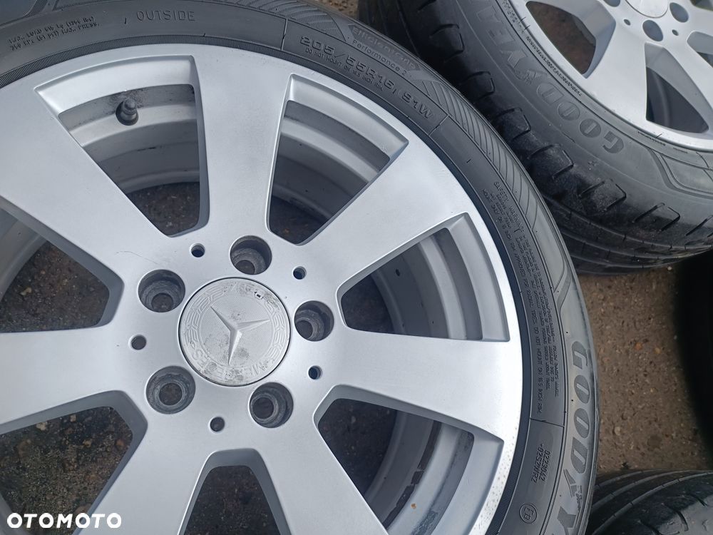 5x112 Alufelgi Felgi Aluminiowe Koła letnie lato 16 Mercedes A Klasa W176  W177 A177 CLA A117 B Klasa W246 W247 VITO V-KLASA C Klasa W204 W205 205/55 Alu-Rad - 7