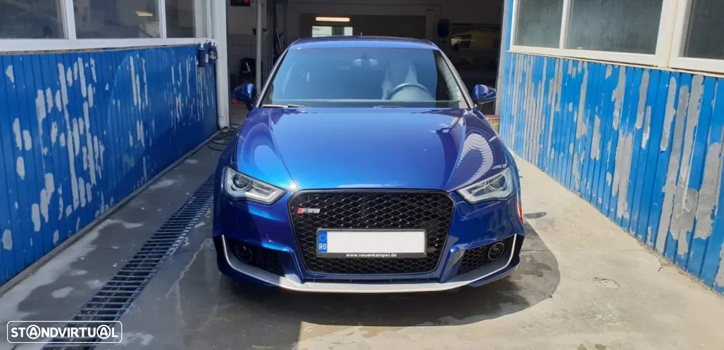 Para-choques Audi A3 8V Sedan ou Cabrio (2013 a 2015) Look RS3 - 9