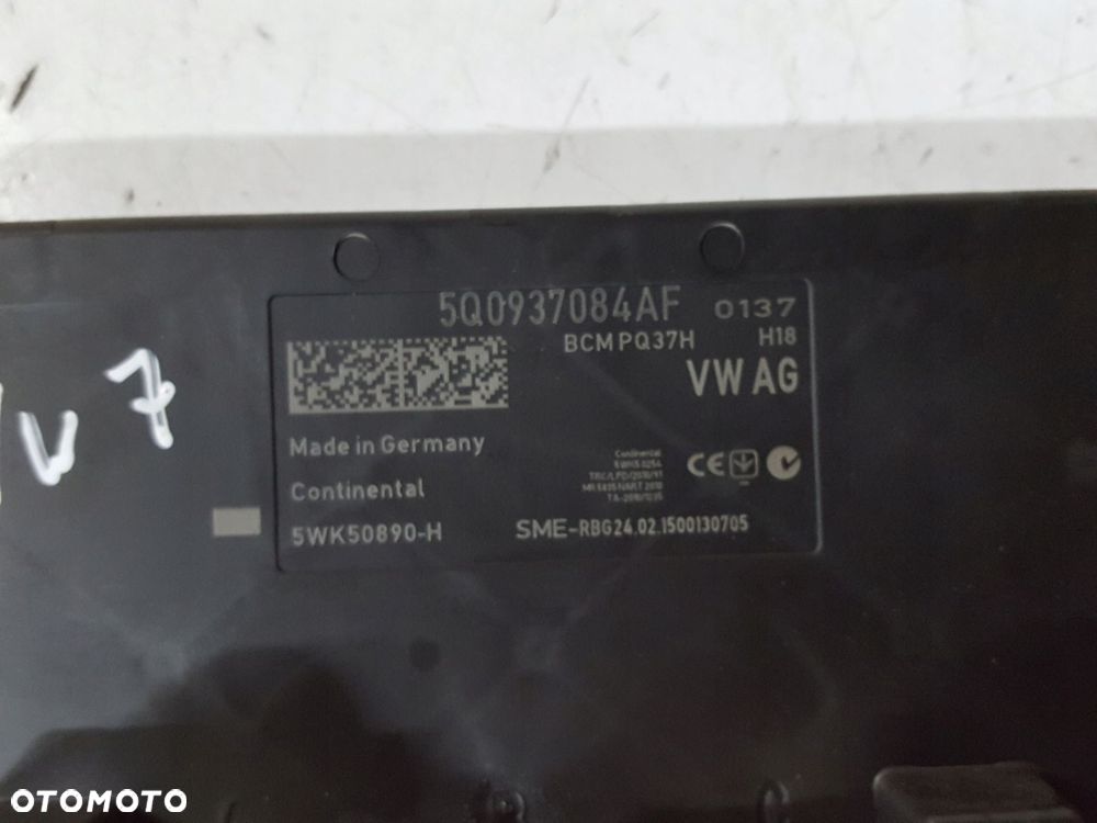 VW GOLF 7 VII 12-16r MODUŁ KOMFORTU BCM - 2