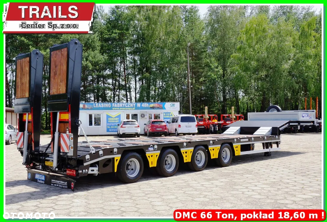 Inny Niska podłoga 4-osie, rozciągana dł. 18,60 m,  własne PTO, NAJAZDY HYDRAULICZNE. !!! - 13