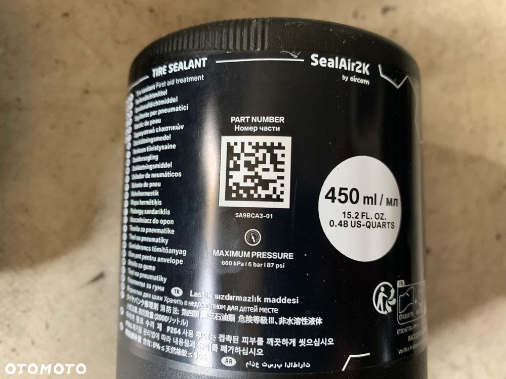 ZESTAW NAPRAWCZY KOŁA KOMPRESOR BMW 7 G70 5A01488 5A9BCA3 6898012 7229149 - 7