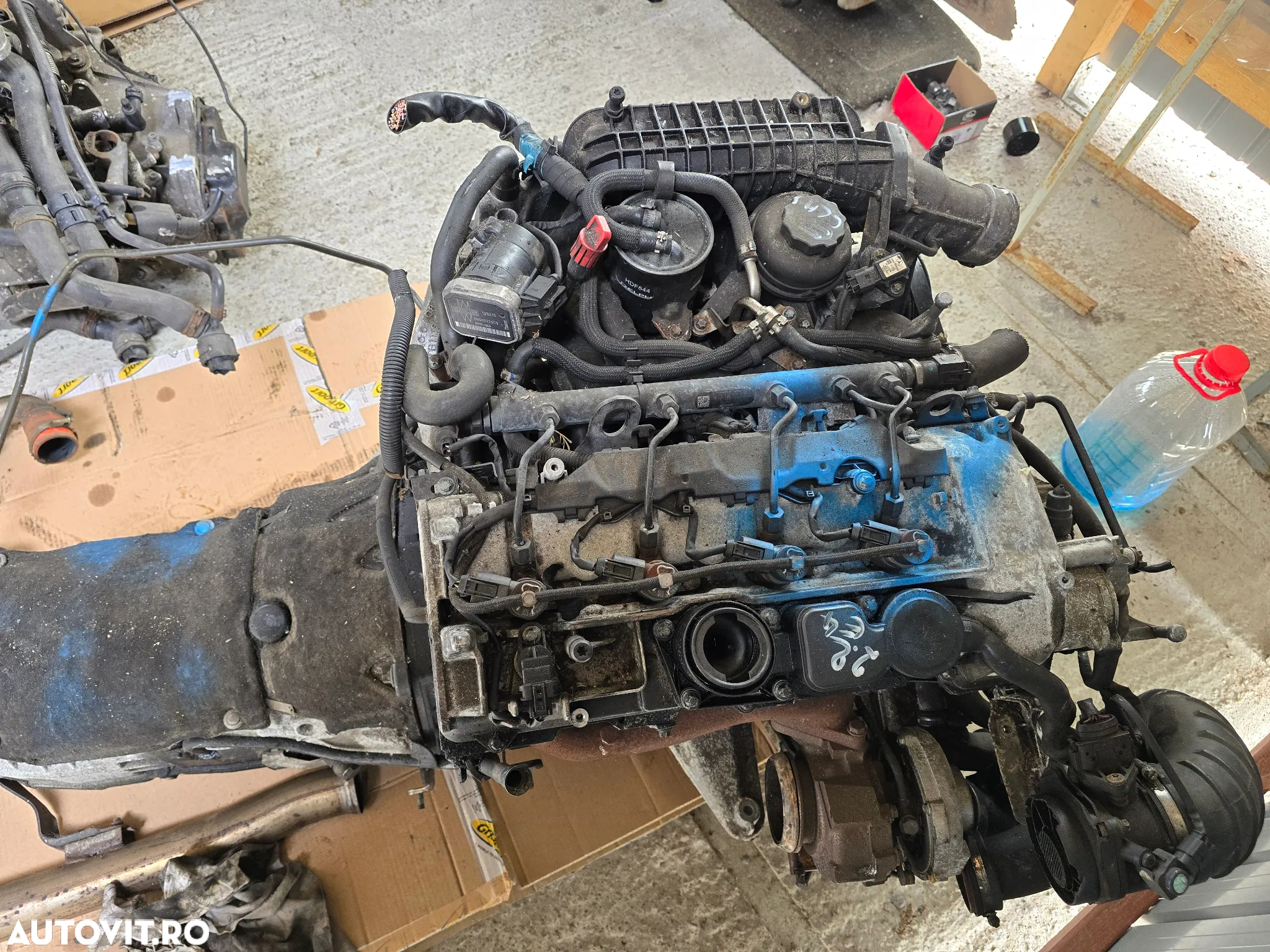 Motor 2.2  disel complet fara anexe Mercedes E class an 2007 - 2
