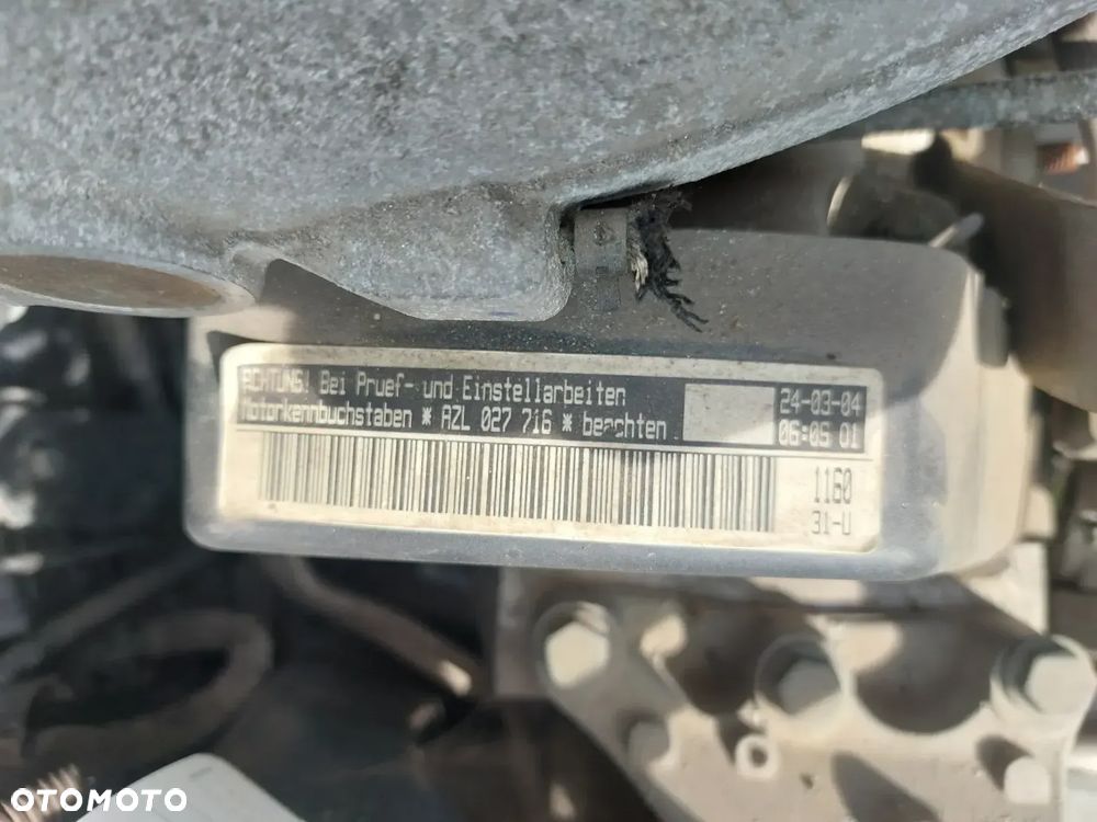 SILNIK AZL 2.0 SKODA FABIA POLO IBIZA 155TYS KM 30DNI GWARANCJI SLASK WYSYLKA - 2